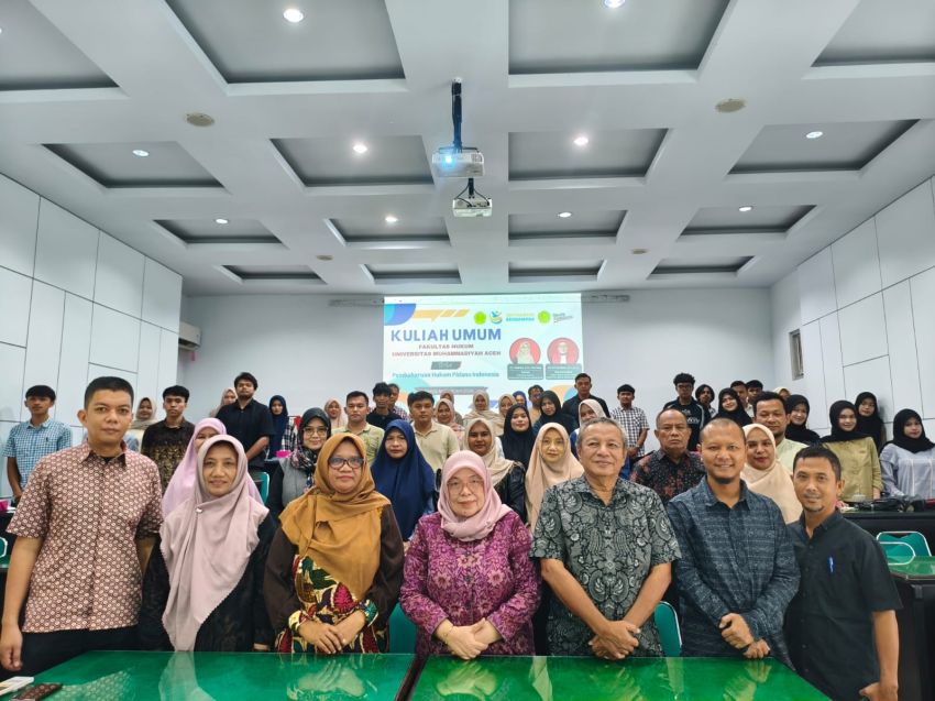 Hakim Agung MA Ainal Mardiah Soroti Pembaruan Hukum Pidana dalam Kuliah Umum di Unmuha Aceh