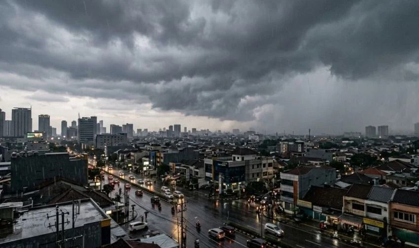 Prakiraan Cuaca Jawa Barat Hari Ini, Minggu 14 Juni 2026: Sebagian Besar Wilayah Hujan Ringan