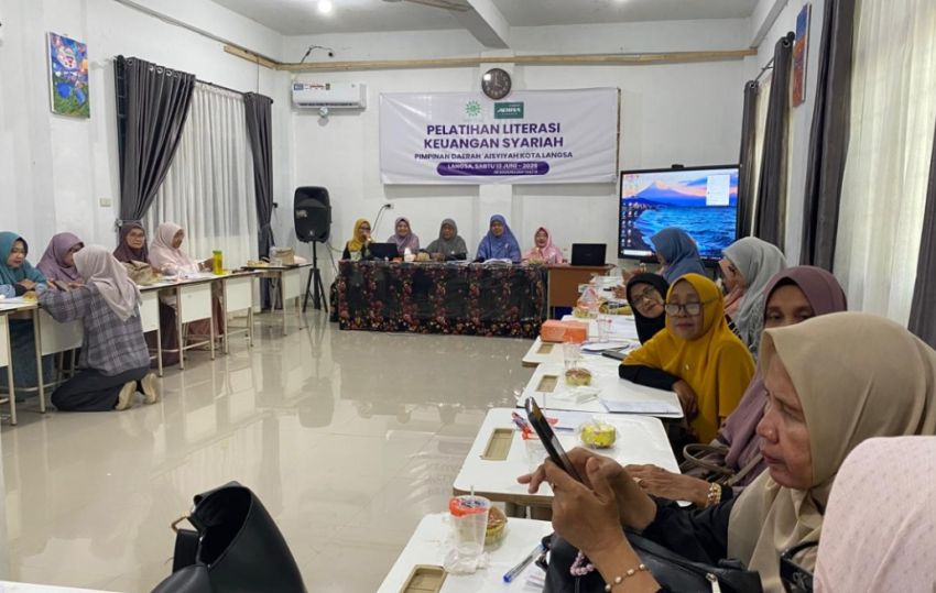 Aisyiyah Aceh Gelar Pelatihan Literasi Keuangan Syariah di Langsa, Dorong Penguatan Ekonomi Perempuan