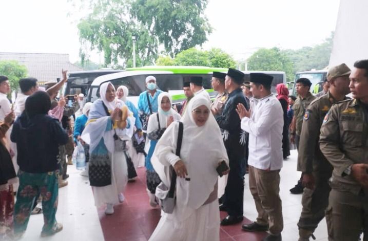 Pemkot Tanjungbalai Sambut Kepulangan 130 Jemaah Haji, Diharapkan Jadi Teladan di Masyarakat