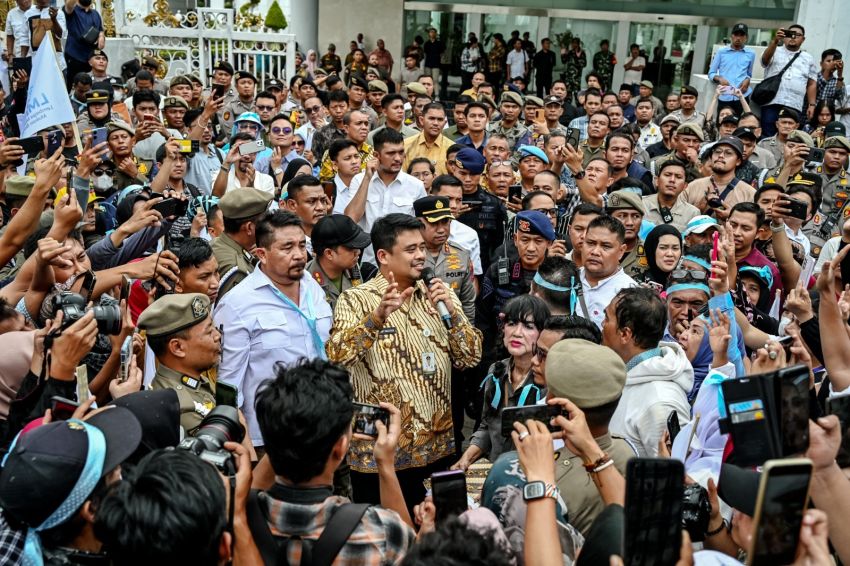 Bobby Nasution Janji Bawa Aspirasi Pendukung MBG ke Prabowo, Tegaskan Program Harus Tetap Berjalan