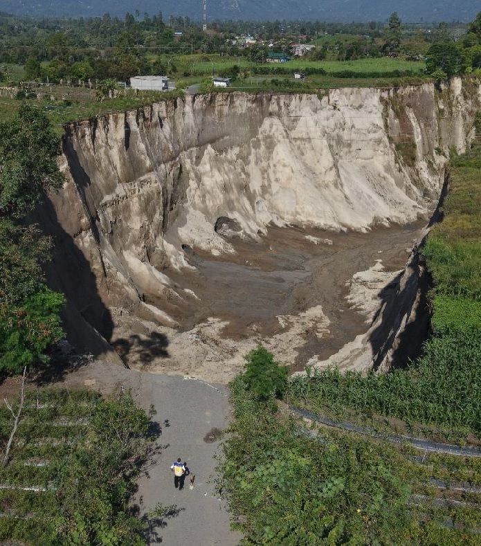 Sinkhole Raksasa di Aceh Tengah Meluas, Satgas PRR Tingkatkan Kewaspadaan