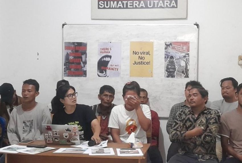 Istri Ungkap Detik-detik Temukan Jasad Luis Hutabarat, Diduga Tewas Usai Dianiaya Petugas Keamanan PT APN dan Oknum TNI