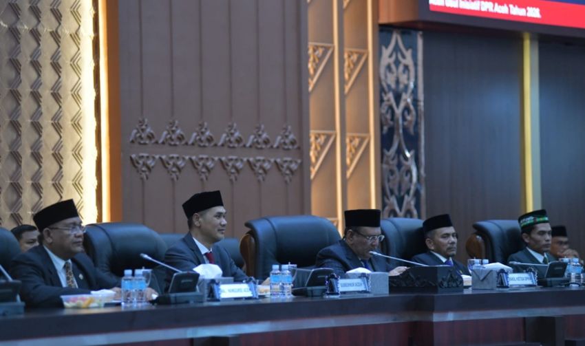 DPRA Setujui Tiga Rancangan Qanun Aceh, Bahas Syariat Islam hingga Penyelamatan Generasi