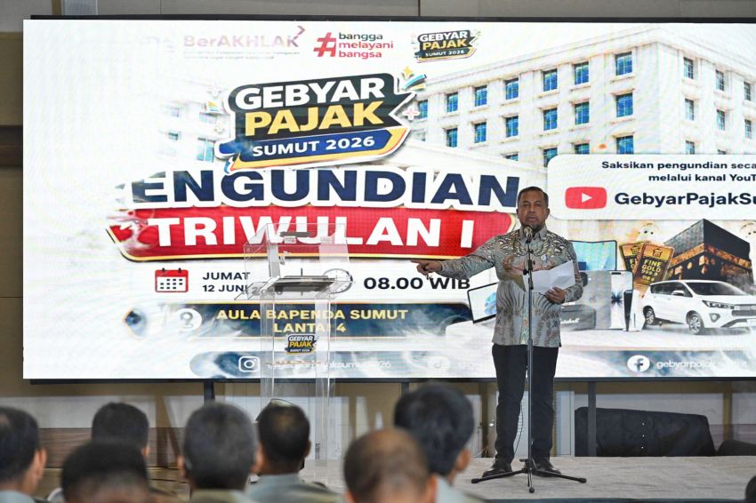 Pemprov Sumut Gelar Undian Gebyar Pajak 2026, Wajib Pajak Taat Berpeluang Dapat Hadiah Mobil hingga Umroh