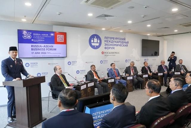 RI Tawarkan Rusia Kerja Sama Maritim, Logistik, hingga Teknologi Kereta di SPIEF 2026