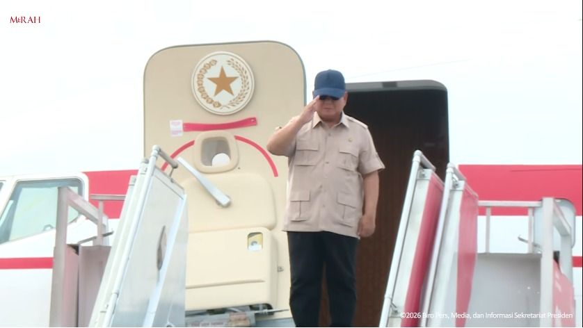 Prabowo Terbang ke Madura, Resmikan 1.151 Km Jalan dan Hadiri Penutupan Munas NU 2026