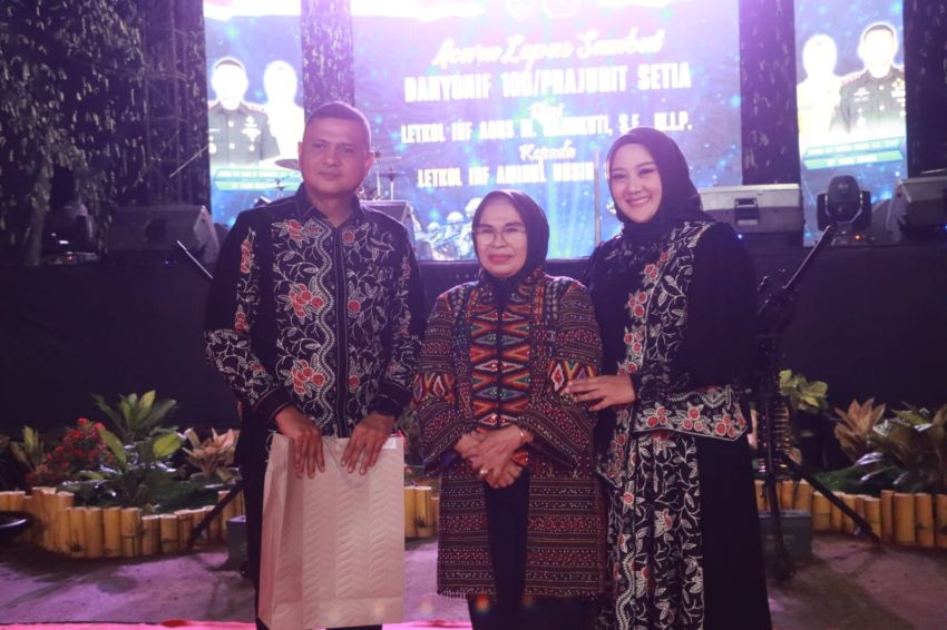 Penuh Haru dan Kebersamaan, Ketua DPRD Binjai Hadiri Lepas Sambut Danyonif Raider 100/PS