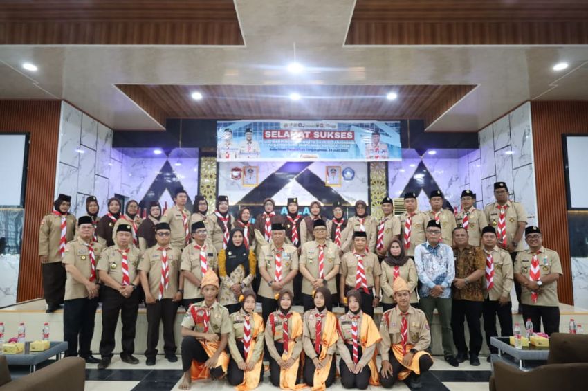 Wakil Wali Kota Tanjungbalai Hadiri Pelantikan Antar Waktu Pengurus Gerakan Pramuka Kwarcab Kota Tanjungbalai Masa Bakti 2021-2026