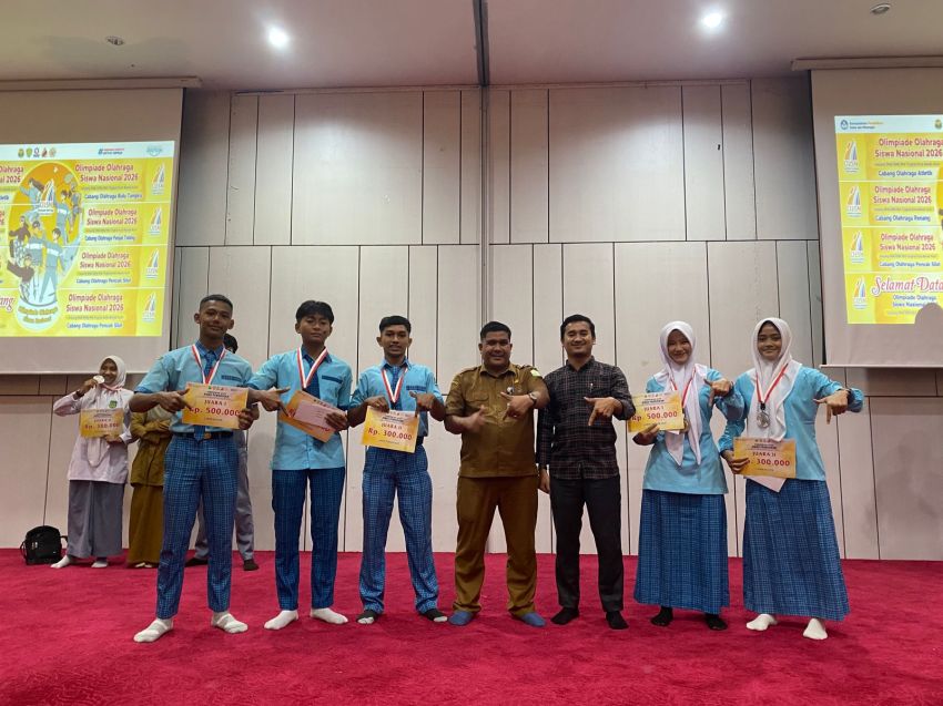 SMAN 7 Banda Aceh Borong 5 Medali di O2SN 2026, Raih 2 Emas dan 3 Perak