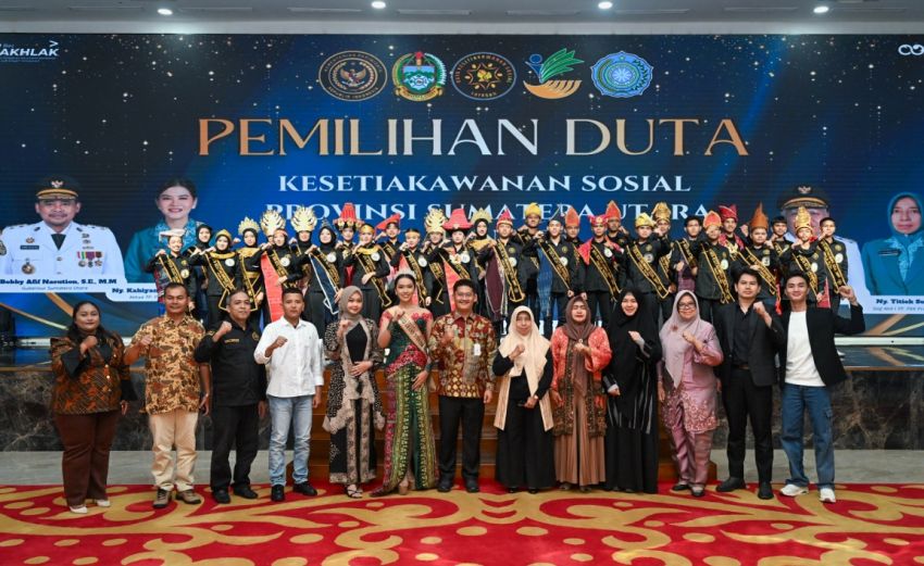 Titiek Sugiharti Harap Duta Kesetiakawanan Sosial Sumut Jadi Inspirasi Generasi Muda