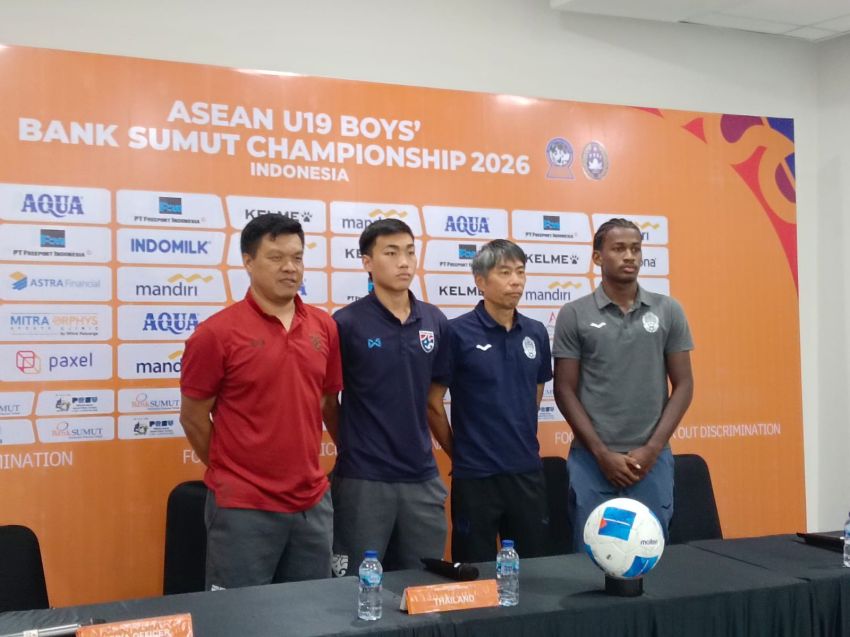 Pelatih Thailand dan Kamboja Optimistis Hadapi AFF U-19 2026, Siap Tampil Maksimal
