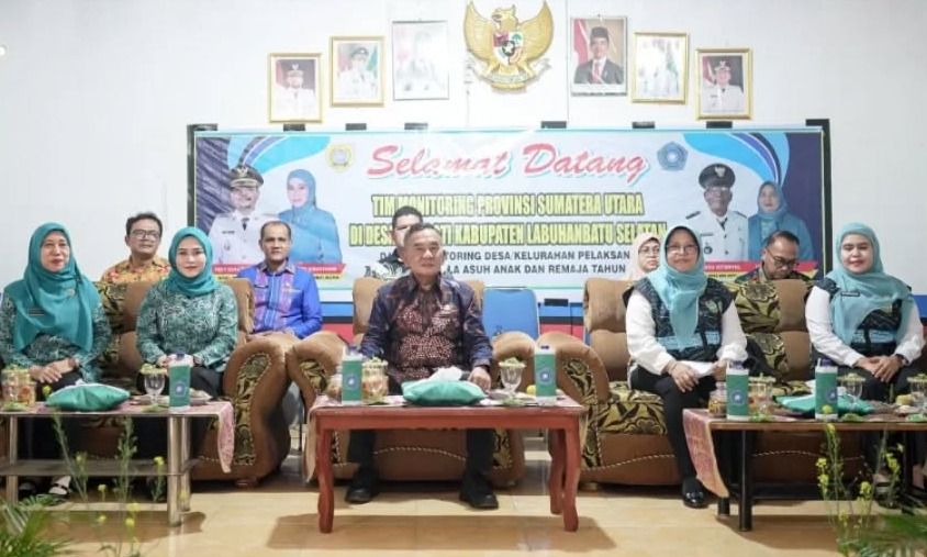 Tim PKK Sumut Monitoring Desa Terbaik di Labusel, Dorong Penguatan Ketahanan Keluarga dan Pembangunan Desa