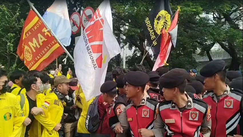 Bukan di DPR RI atau Istana, Mengapa Mahasiswa UI Gelar Aksi di Bundaran HI?