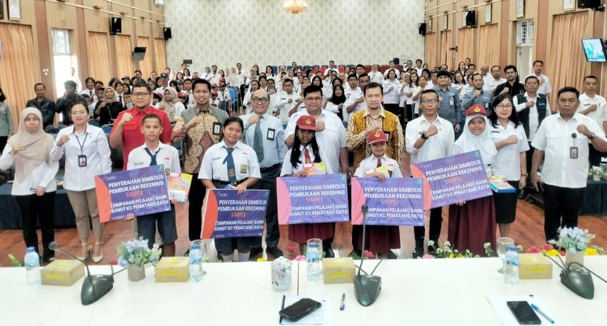 Sekda Simalungun Ajak Pelajar Menabung Sejak Dini, Waspadai Investasi Ilegal dan Pinjol