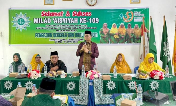 Plh Wali Kota Tanjungbalai Hadiri Milad 'Aisyiyah Ke-109, Dorong Sinergi untuk Wujudkan Tanjungbalai EMAS