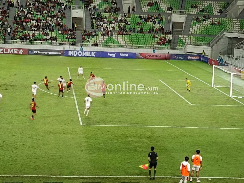 Indonesia Menang Telak 3-0 Atas Timor Leste