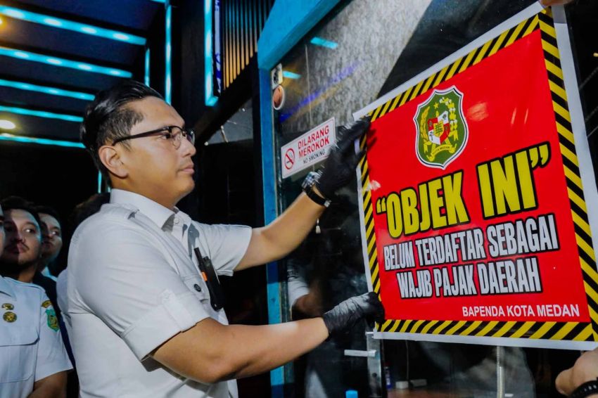 Pemko Medan Segel Phantom KTV, Izin Belum Lengkap dan Diduga Jadi Lokasi Edar Narkoba