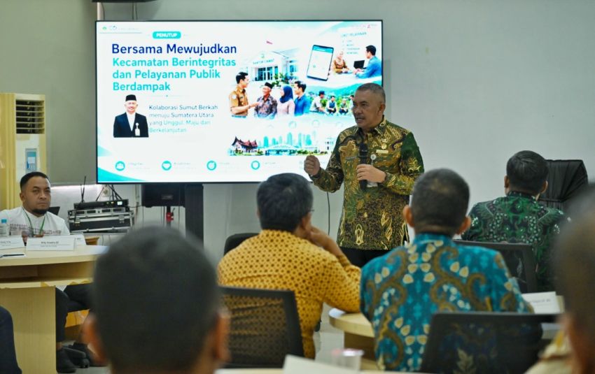Pj Sekdaprov Sumut: Integritas Camat Harus 100 Persen, Tidak Bisa Ditawar!