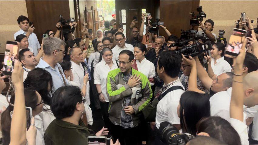 Nadiem Makarim Bacakan Pleidoi: Saya Bukan Menteri yang Sempurna, Tapi Tak Korupsi