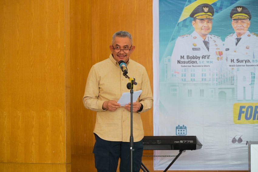 Bobby Nasution Apresiasi Komitmen FWP Sumut, Nilai Pers Jadi Mitra Strategis Pembangunan