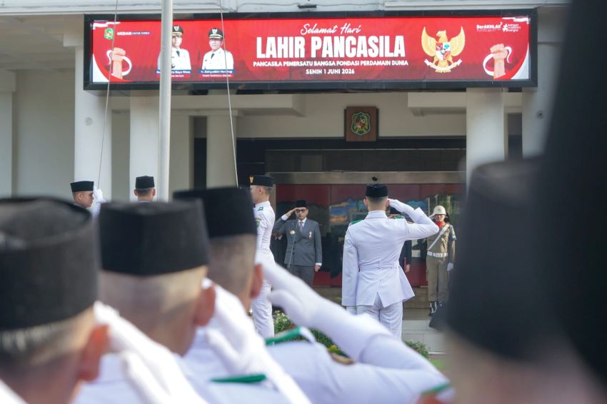 Pimpin Upacara Hari Lahir Pancasila, Rico Waas Tegaskan Nilai Pancasila Harus Hidup dalam Pelayanan Publik