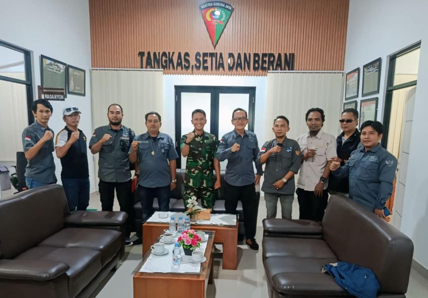 Audiensi PJS Babel dan Yonif 147, Bahas Rencana Penguatan Pertahanan di Bangka Belitung