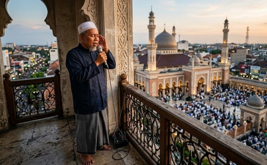 Azan Berkumandang Tanpa Henti Selama 24 Jam di Seluruh Dunia? Ini Penjelasannya