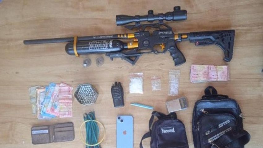 Polisi Diserang Saat Tangkap Bandar Narkoba di Belawan, Sabu 32 Gram dan Senapan Angin Disita