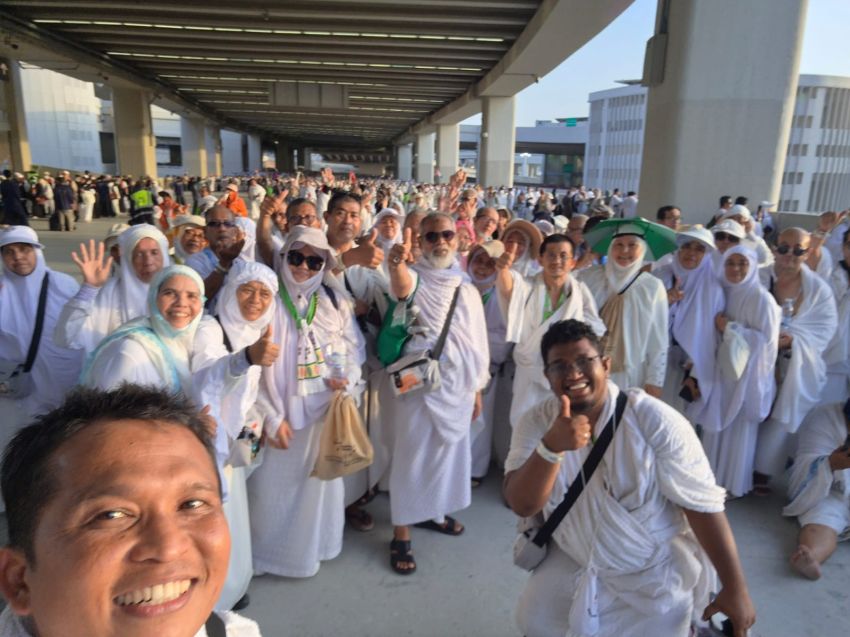Kloter BTJ-02 Jadi Jemaah Haji Aceh Pertama yang Bergerak dari Makkah ke Madinah