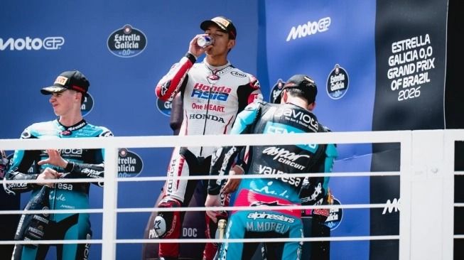 Fernandez Didiskualifikasi, Veda Ega Tembus Tiga Besar Klasemen Moto3