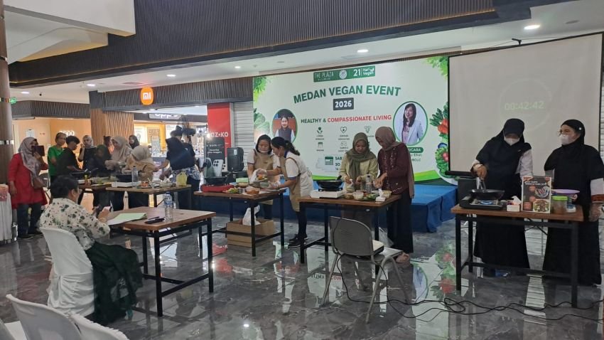 Medan Vegan Event 2026 Gaungkan Hidup Sehat dan Kepedulian terhadap Hewan