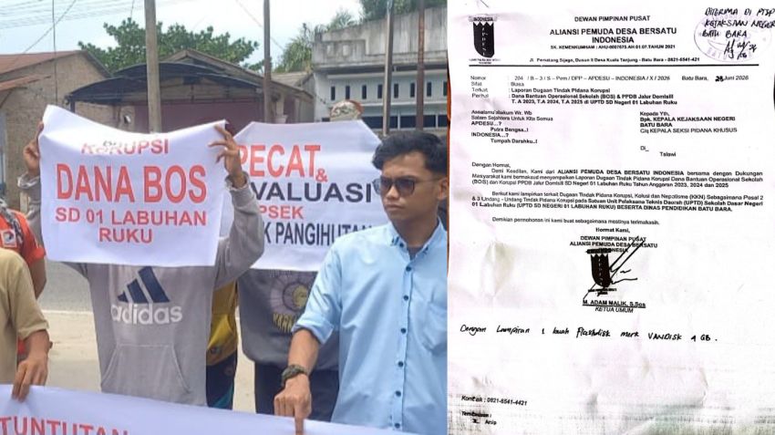 APDESU Laporkan Dugaan KKN dalam SPMB Kabupaten Batu Bara ke Kejaksaan