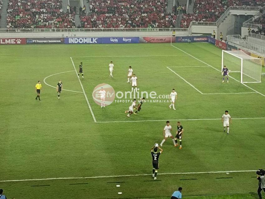 Indonesia vs Australia Imbang 0-0 di Babak Pertama