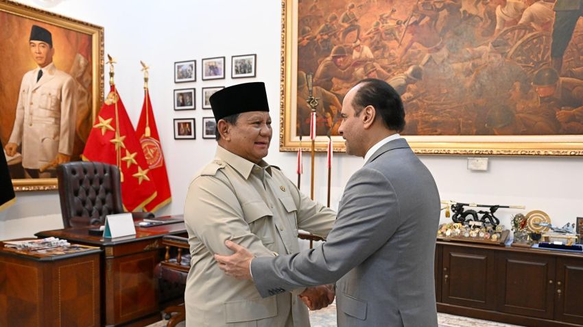 Prabowo Terima Utusan Emir Qatar di Istana, Bahas Kerja Sama Strategis hingga Pertahanan