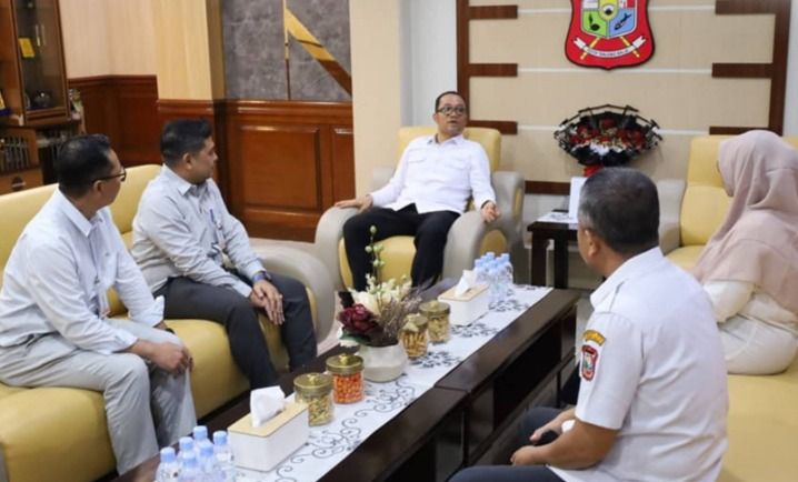 Plh Wali Kota Tanjungbalai Terima Audiensi Kepala Cabang Baru Bank Sumut, Perkuat Sinergi Dukung Pembangunan Daerah