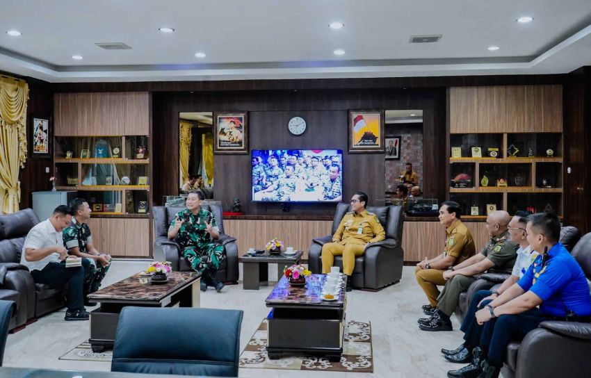 Rico Waas Temui Pangdam I/Bukit Barisan, Perkuat Sinergi untuk Dukung Pembangunan Kota Medan