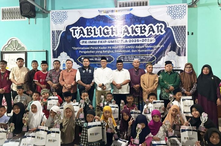 Wakil Wali Kota Tanjungbalai Hadiri Tabligh Akbar dan Bhakti Sosial PK IMM FKIP UMSU