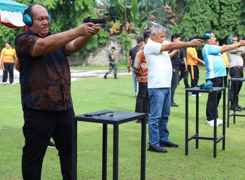 Polres Asahan Gelar Lomba Menembak Hari Bhayangkara ke-80, Perkuat Sinergi Bersama Forkopimda