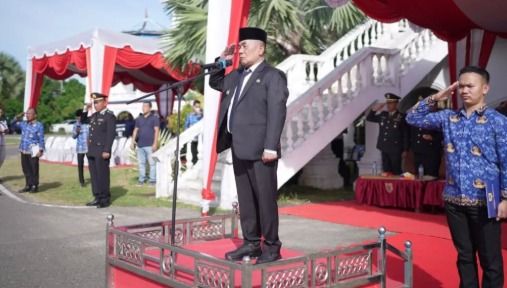 Pimpin Upacara Hari Lahir Pancasila 2026, Wabup Labusel Ajak Masyarakat Perkuat Persatuan