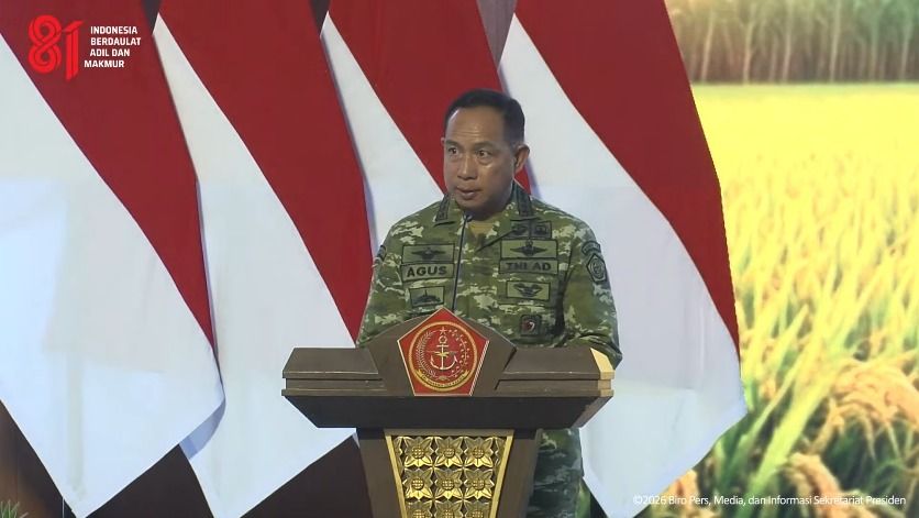 TNI Klaim Berkontribusi 55 Persen Target Produksi Beras Nasional 2026 Lewat Pendampingan Petani