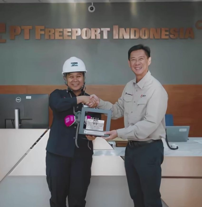 Perkuat Sinergi Industri dan Dukung Hilirisasi Nasional, Direksi serta Manajemen INALUM Lakukan Study Visit ke Smelter PT Freeport Indonesia