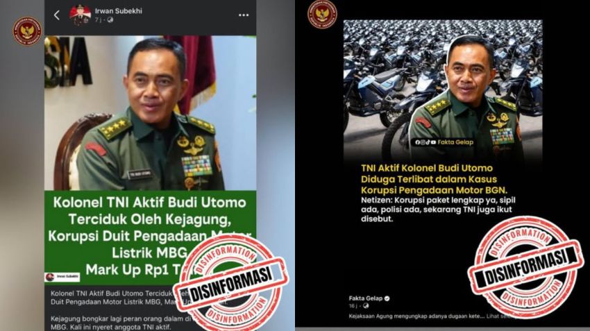 Foto Letjen TNI Tri Budi Utomo Dikaitkan Kasus Korupsi MBG, Kemenhan Beri Klarifikasi