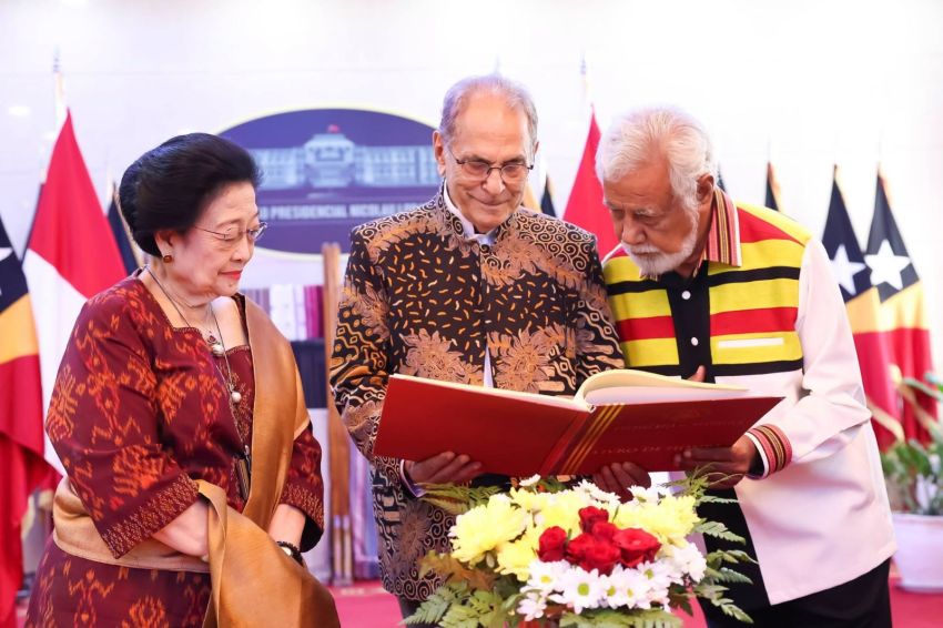 Megawati Bertemu Xanana Gusm&atilde;o di Dili, Tawarkan Tiga Bidang Kerja Sama Strategis kepada Timor Leste