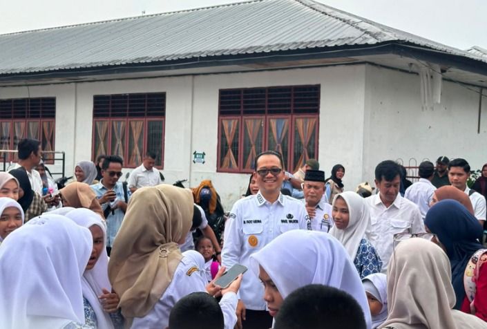 Wakil Wali Kota Tanjungbalai Tinjau Penyaluran Perdana Program MBG di SLB, Pastikan Lancar dan Tepat Sasaran