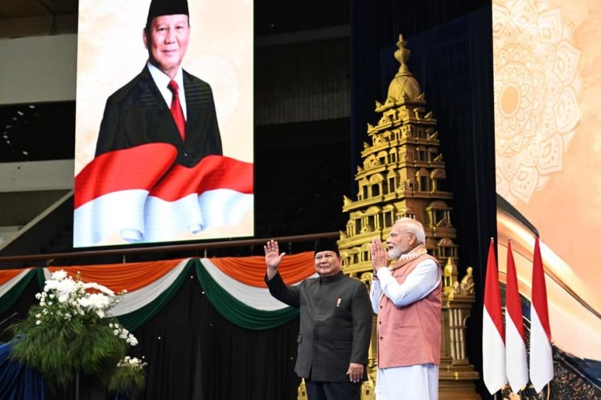 PM Modi ke Candi Prambanan Bareng Prabowo, Ada Agenda Ibadah dan Konservasi