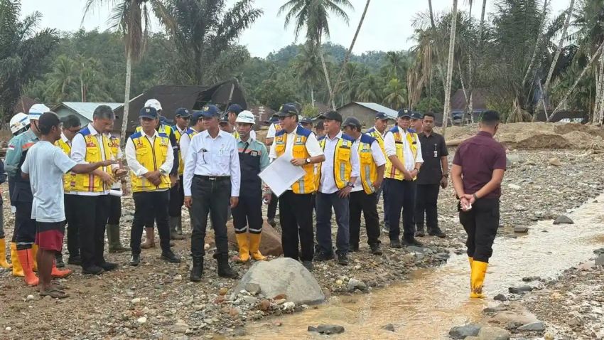 Sabo Dam Belum Rampung, Hutanabolon Tapteng Kembali Diterjang Banjir Bandang
