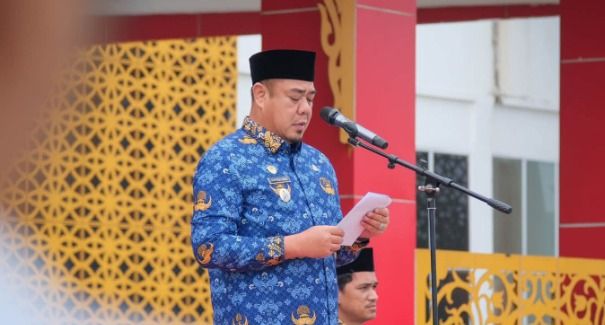 Pimpin Upacara Hari Kesadaran Nasional, Wakil Bupati Batu Bara Ajak ASN Bekerja Tulus dan Berintegritas