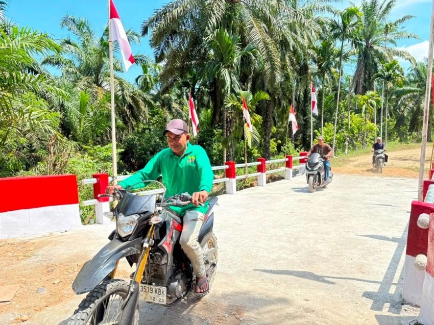 Jembatan Armco Garuda Tahap III di Aceh Utara Rampung, Akses Warga ke Sekolah dan Perkebunan Kini Hanya 30 Menit