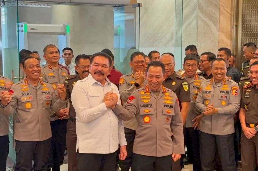 Kapolri Temui Jaksa Agung di Tengah Sorotan Publik, Burhanuddin: Kami Bukan Rival